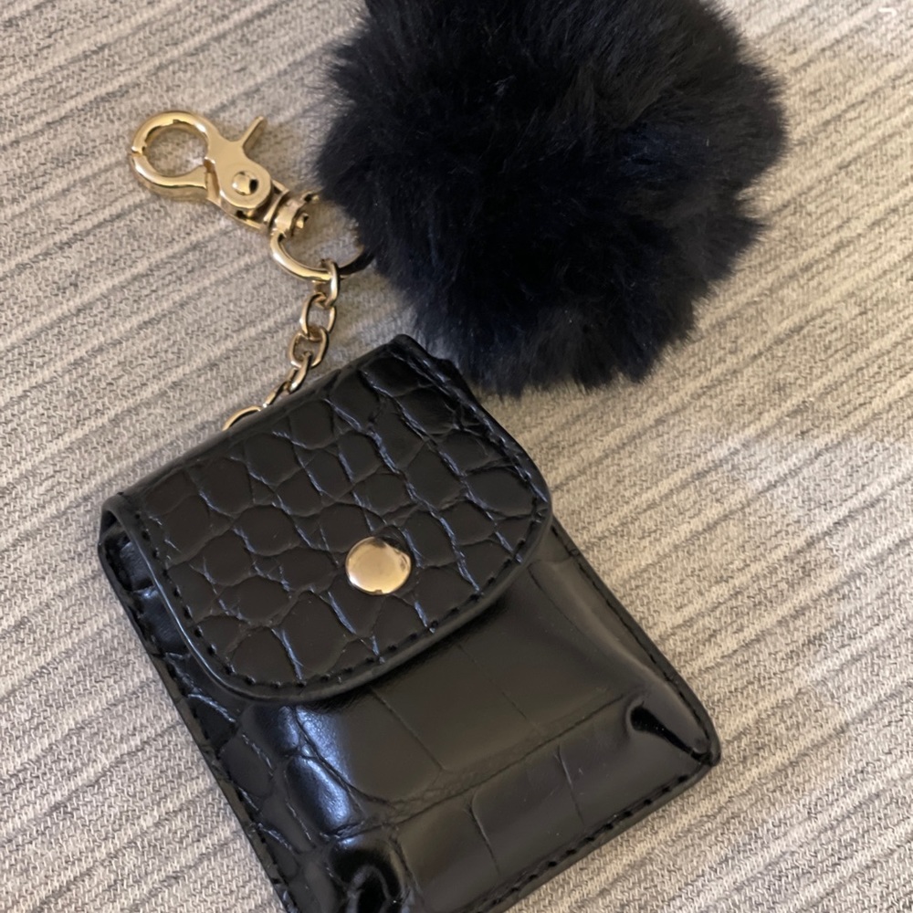 Croc Airpod case with pompom. Only sale this with other bags